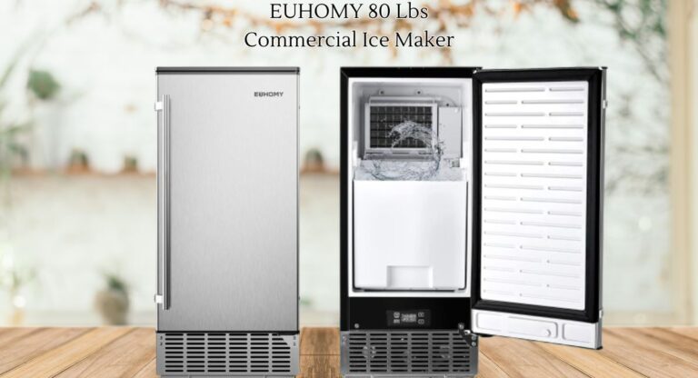 EUHOMY 80 Lbs Commercial Ice Maker Machine Review