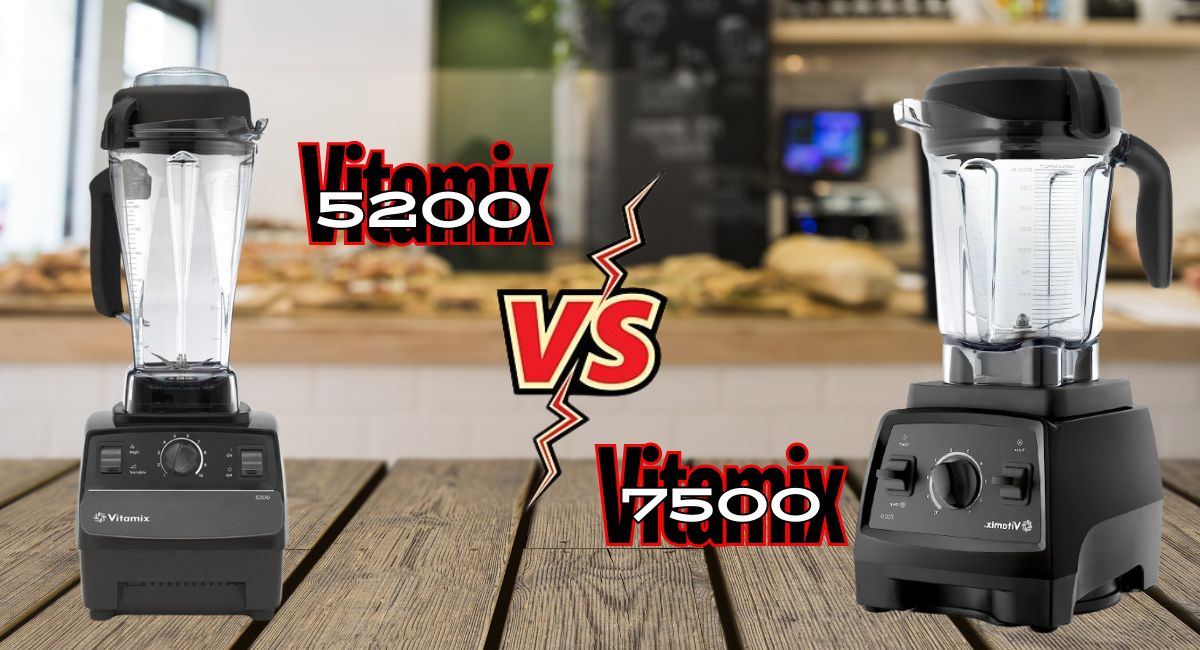 Vitamix 5200 vs Vitamix 7500 Blenders: