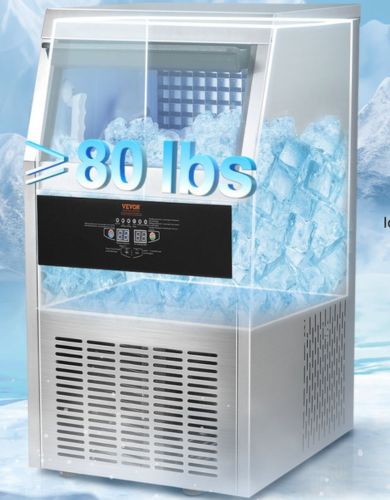 VEVOR 80 lbs Commercial Ice Maker Machine 