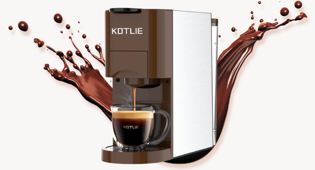 KOTLIE 4 in 1 Espresso Coffee Machine Review