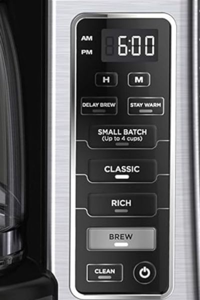 Ninja CE251 Coffee Brewer control panel