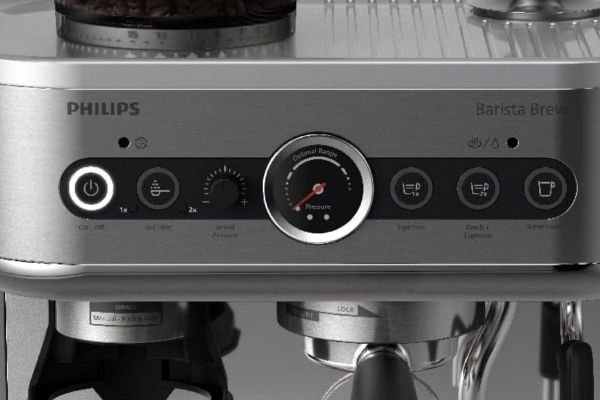 Philips Barista Brew Espresso Machine control panel