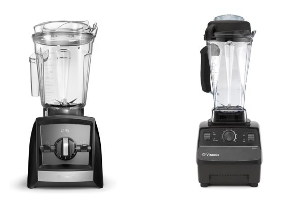 Vitamix A2300 Vs Vitamix 5200 design and size comparison