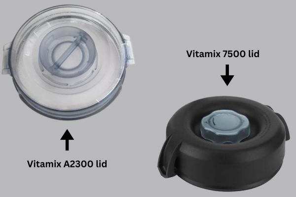 Vitamix A2300 Vs Vitamix 7500 lid