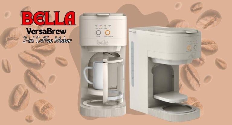 BELLA VersaBrew 2-in-1 Coffee Maker review