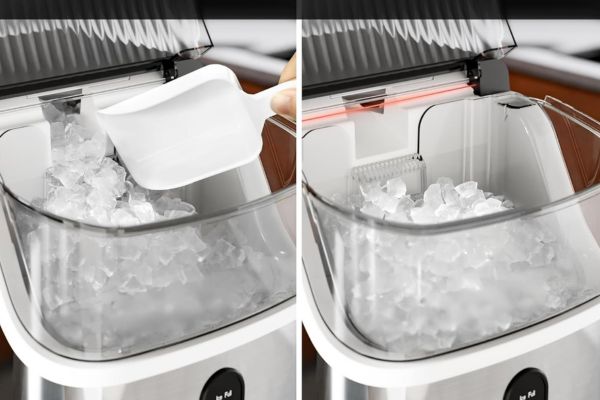 Kismile 35 lbs Nugget Ice Maker Capacity