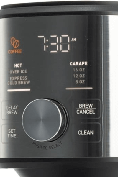 Mr. Coffee Perfect Brew user interface