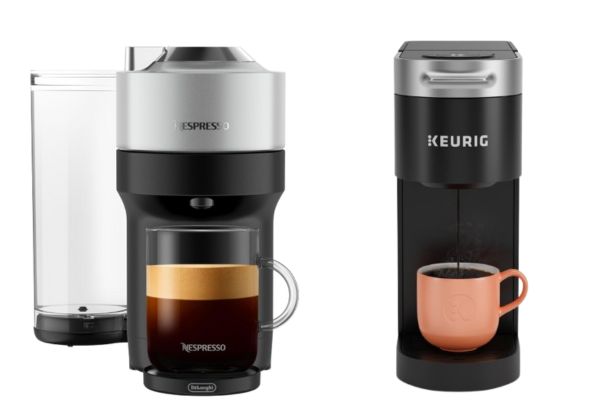 Nespresso Vertuo POP+ vs Keurig K-Slim