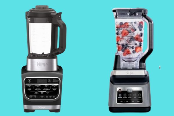 Ninja Foodi Cold and Hot Blender vs Ninja BN801 Professional Plus Kitchen System Overall Design & Size Comparison