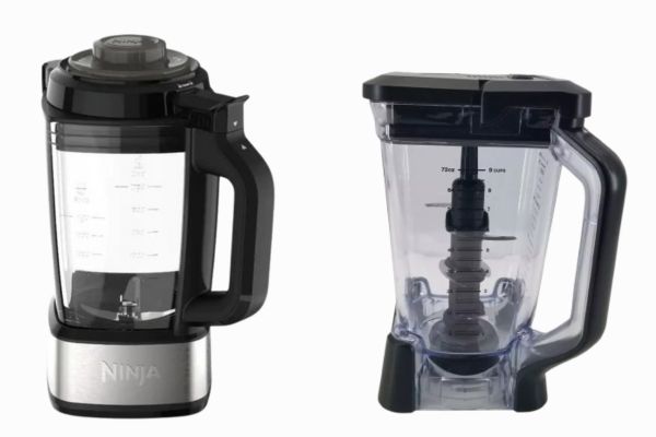 Ninja Foodi Hot and Cold Blender vs Ninja BL770 Mega Kitchen System jar