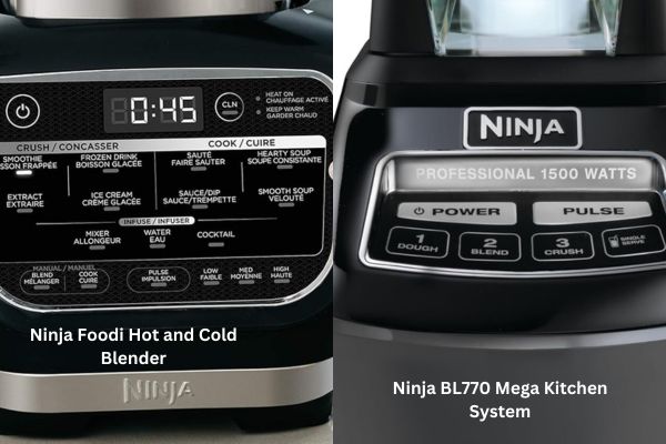 Ninja Foodi Hot and Cold Blender vs Ninja BL770 Mega Kitchen System