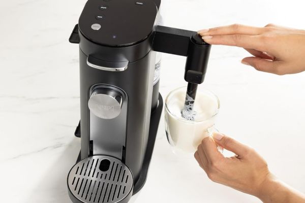 Ninja Pod & Grounds Specialty Coffee Maker Foldable Milk Frother 