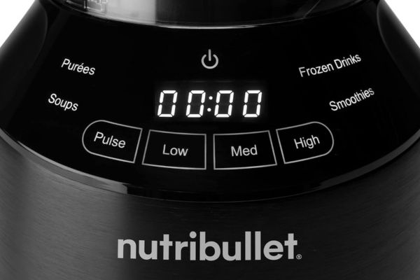 NutriBullet Smart Touch Blender Combo User Interface