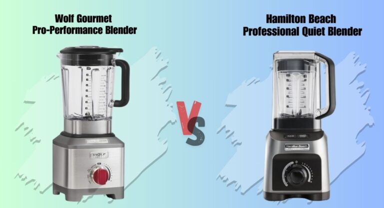 Wolf Gourmet Pro-Performance Blender Vs Hamilton Beach Professional Quiet Blender