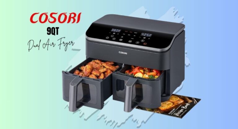 COSORI 9Qt Dual Air Fryer review