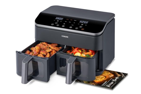 COSORI 9Qt Dual Air Fryer Design and Build Quality