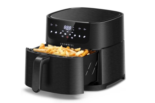 CROWNFUL 7 Quart Air Fryer Design and Build Quality