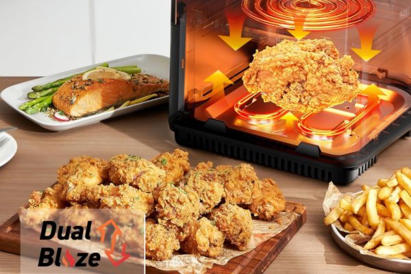 Cosori Dual Blaze Air Fryer Frying Quality