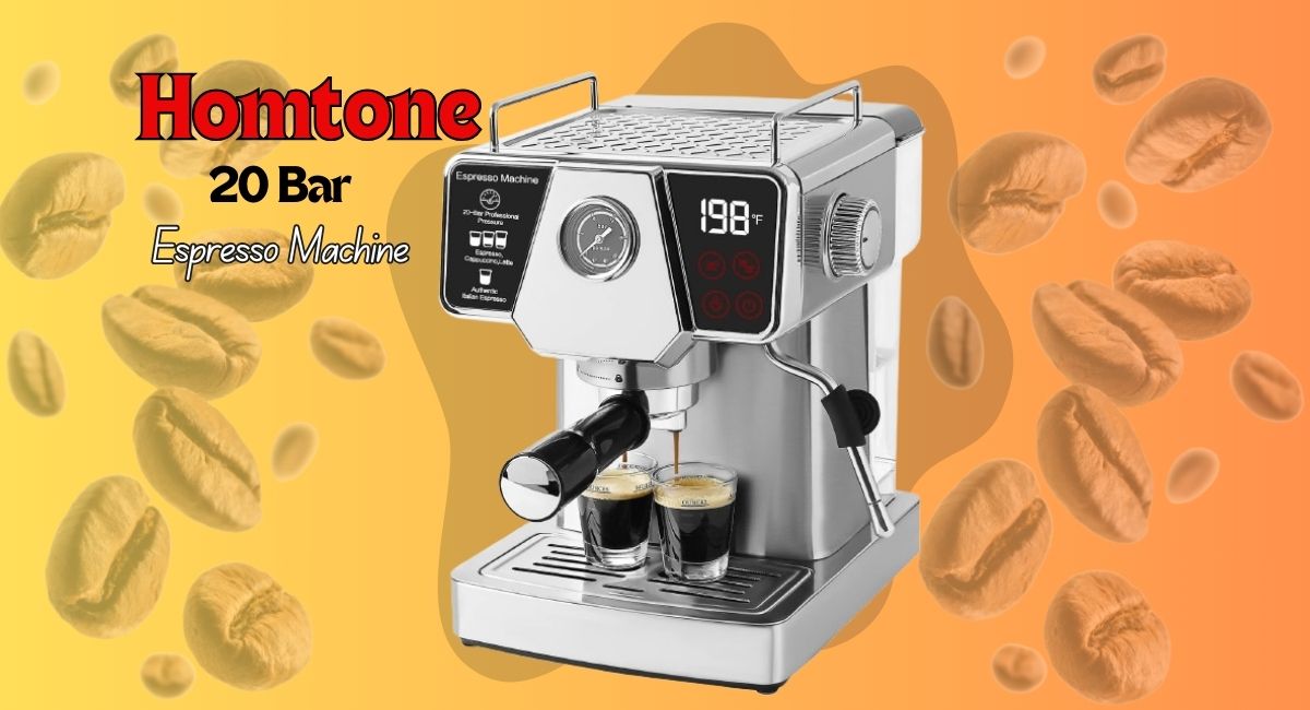 Homtone Espresso Machine 20 Bar