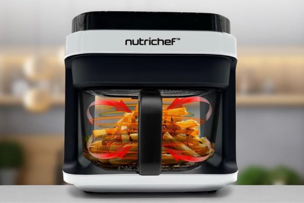 Nutrichef 5.8 Quart Air Fryer Temperature and Stability