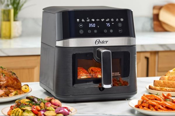 Oster 6 Quart Digital Air Fryer Temperature and Stability 