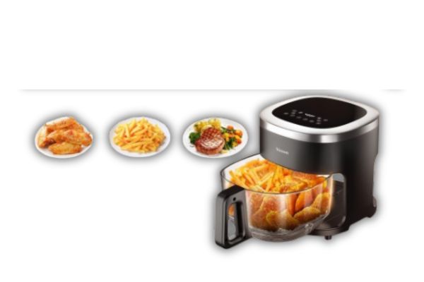 Vexon Glass Air Fryer Cooking Capacity