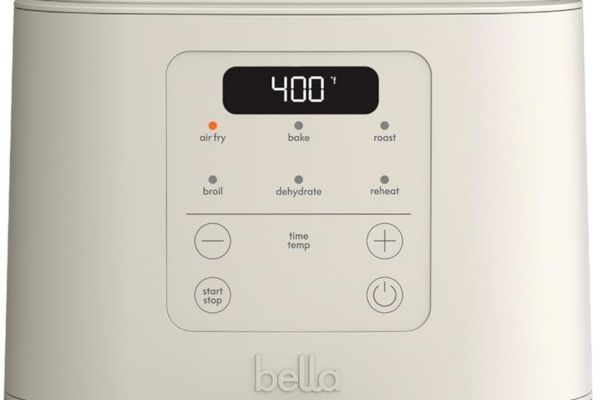 BELLA 4Qt Slim Air Fryer User Interface