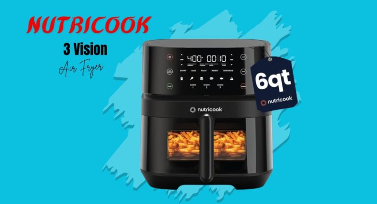 Nutricook Air Fryer 3 Vision review