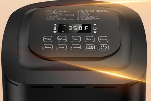 Nuwave Brio 10-in-1 Air Fryer 7.25Qt User Interface