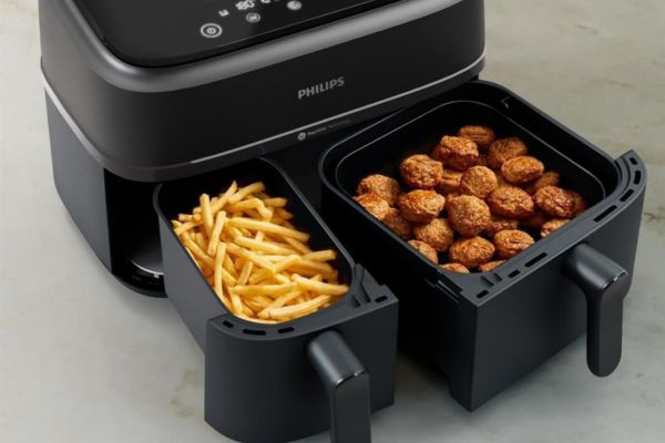 Philips 3000 Series Dual Basket Air Fryer Frying Quality