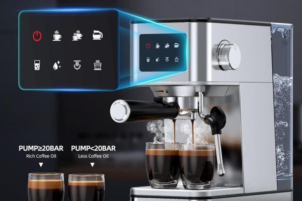 QJA Espresso Machine User Interface