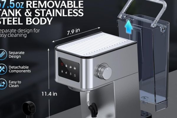 QJA Espresso Machine Water Reservoir