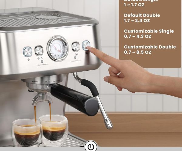 Gevi EzBru 1000C Espresso Machine