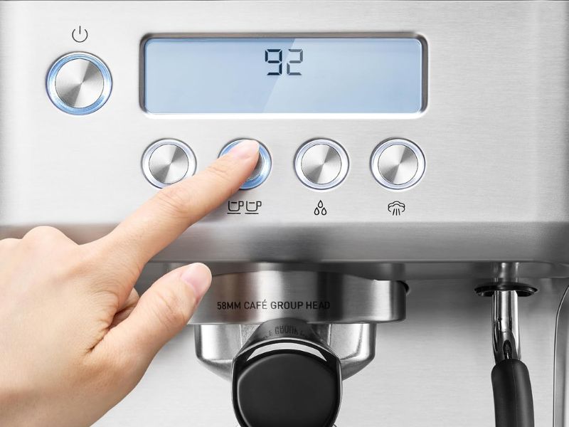 CASABREWS Ultra Espresso Machine user interface