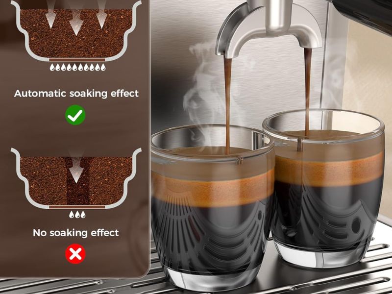 Electactic 20 Bar Espresso Machine